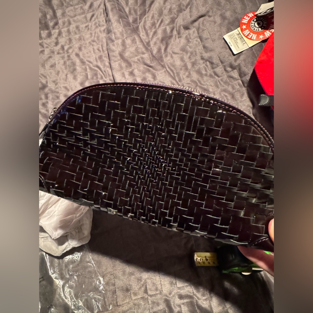 Cole Haan Black Woven Clutch - Picture 6 of 6